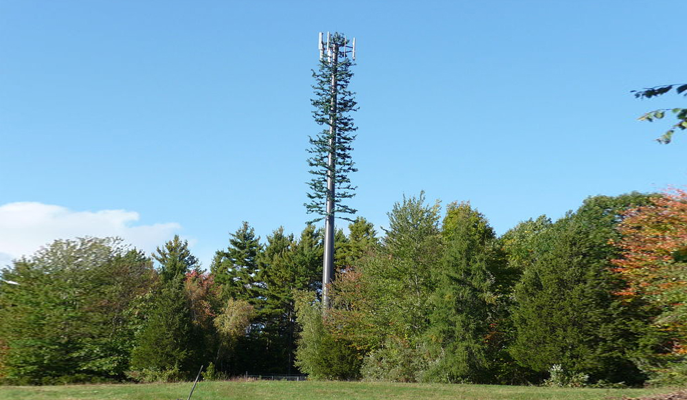 Disguised telecom infrastructure